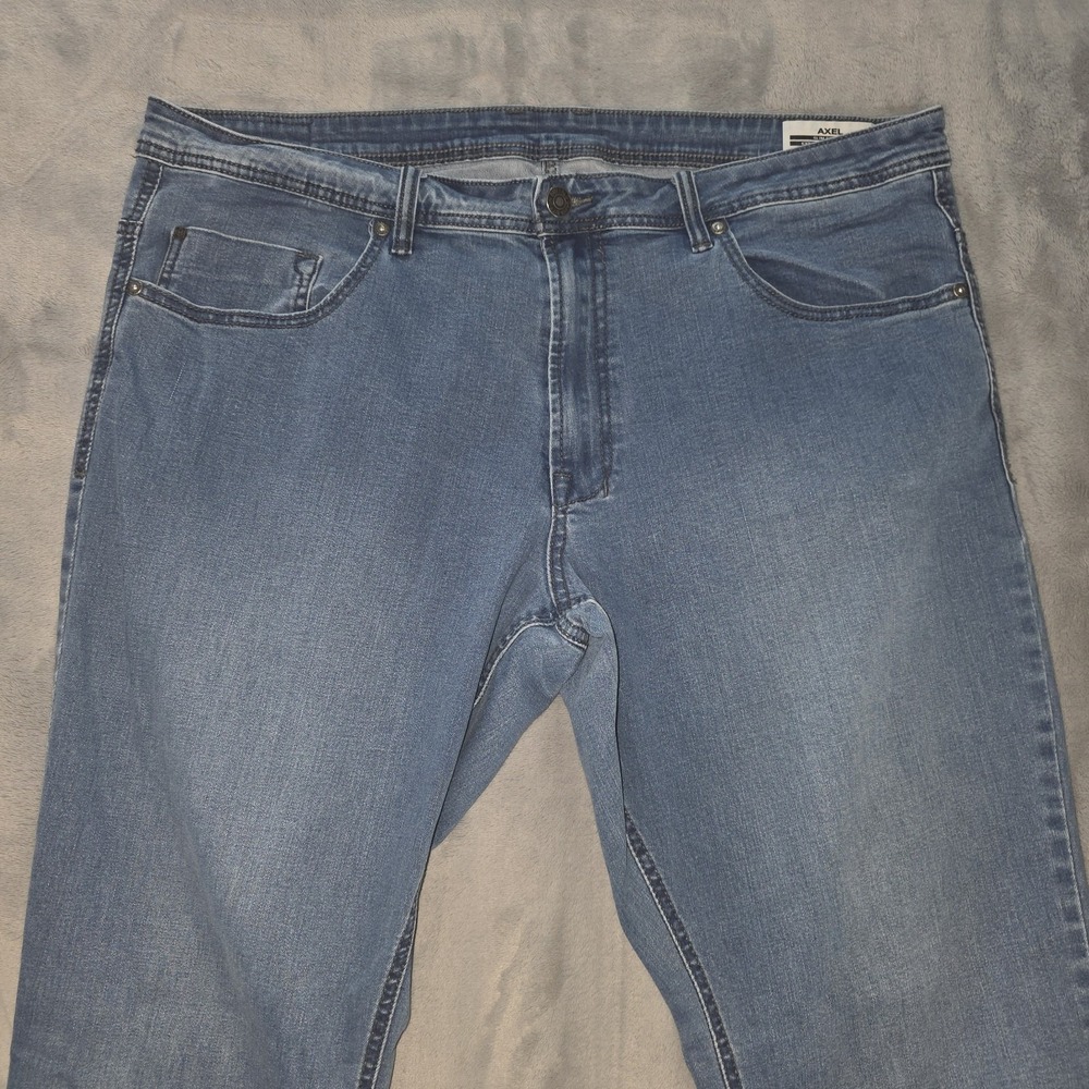 Buffalo David Bitton Axel Mens 40W x 32L Slim Stretch Blue Denim Jeans